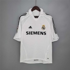 Real Madrid 05/06 Home White Soccer Jersey